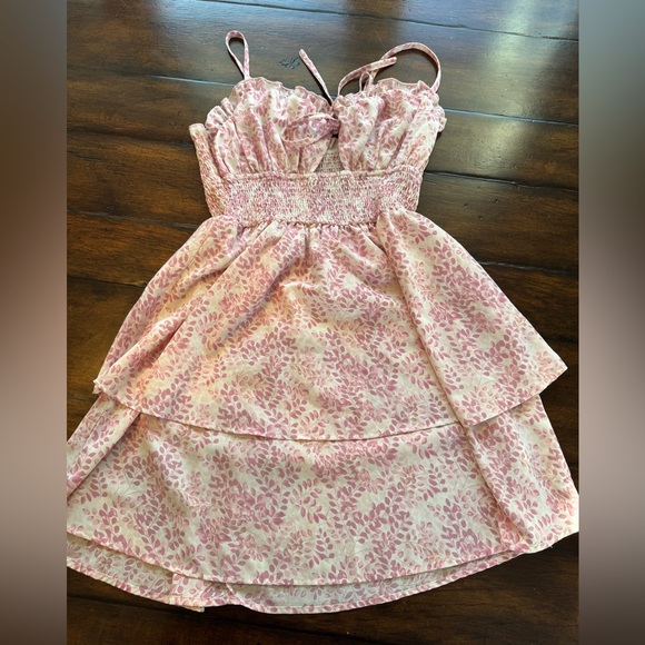 SHEIN Dresses & Skirts - Women’s Floral Pink Shein Mini Dress- Size M